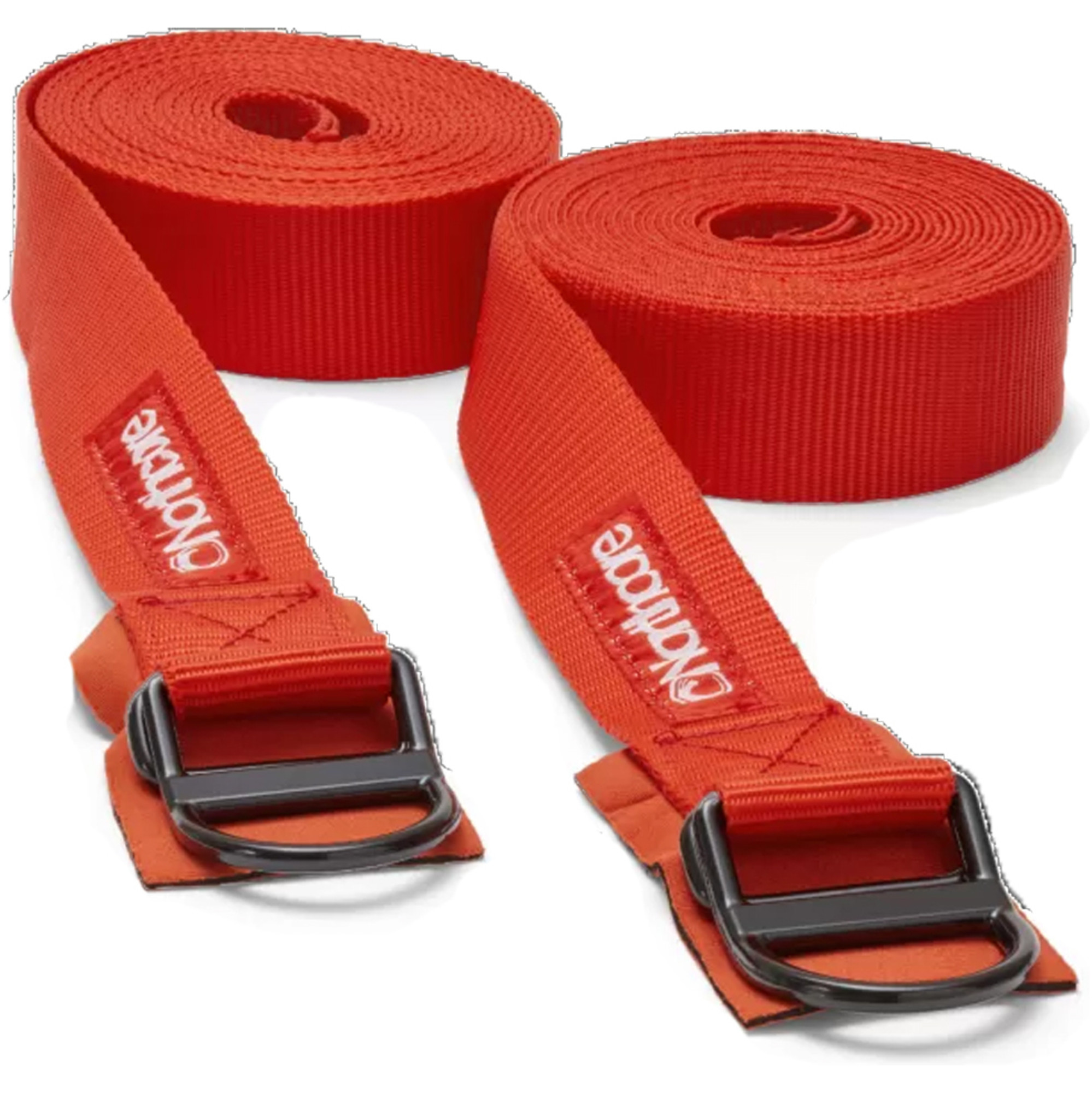2024 Northcore DRing 5M Roof Rack Straps / Tie Downs NOCO22B Red